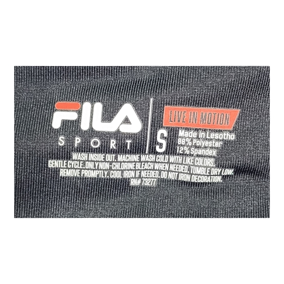Fila Women's Sport Crop Leggings, Mid Rise, Back Pocket, Size Small, S, NWT - Picture 3 of 7